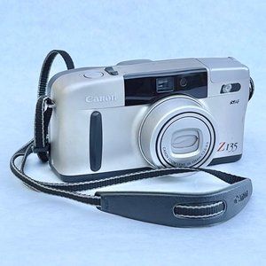 Canon Sure Shot Camera Z135 35mm Film Point & Shoot w/Strap UNTESTED